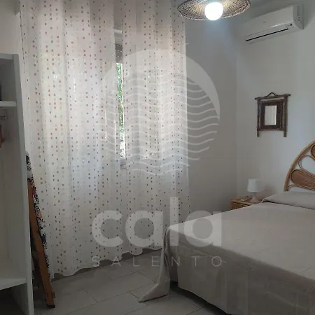 빌라 Giuliangela - A 400 M By Cala Salento 토레 라필로