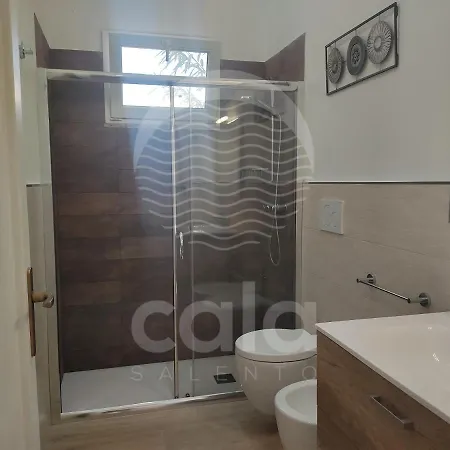 빌라 Giuliangela - A 400 M By Cala Salento 토레 라필로