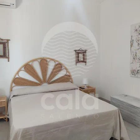 빌라 Giuliangela - A 400 M By Cala Salento 토레 라필로